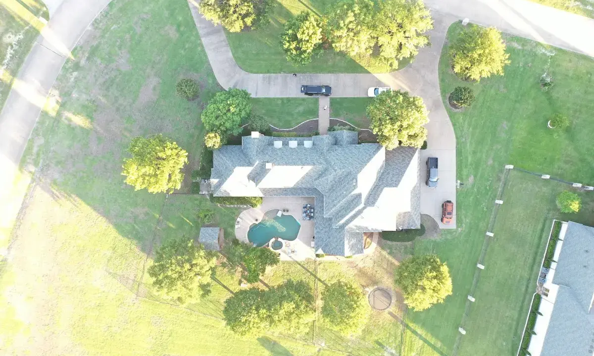New shingle roof installation on a home in Atascocita